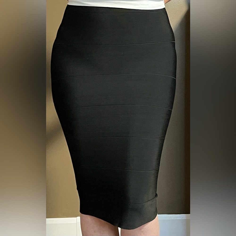 From MY closet: Black pencil skirt